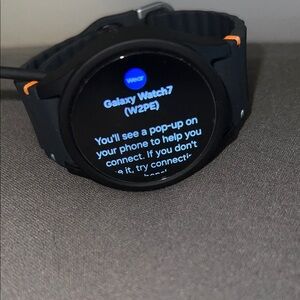 Samsung Galaxy Watch Black Smartwatch with Sleek Design